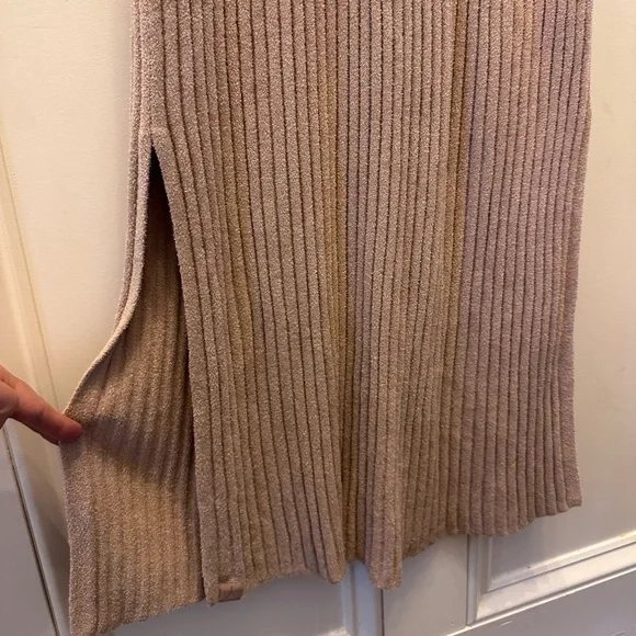 Barefoot dreams cozychic lite ribbed dusty pink dress - medium - Picture 4 of 5